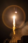 С космодрома Байконур запустили 34 спутника связи OneWeb